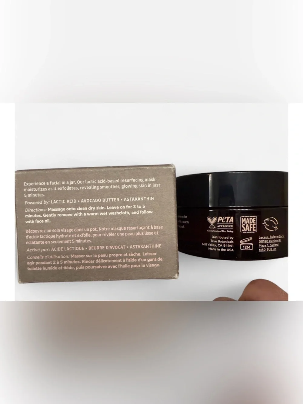 True Botanicals Resurfacing Moisture Mask 1 oz